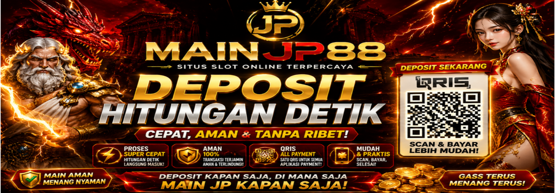 DEPOSIT QRIS TANPA POTONGAN